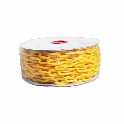 Hot sale HDPE 6mm Road Traffic Safety Warning Plastic 50M Chain Link