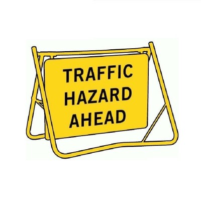 Road Safety Outdoor Traffic Management Temporary Australia Swing Stand Sign